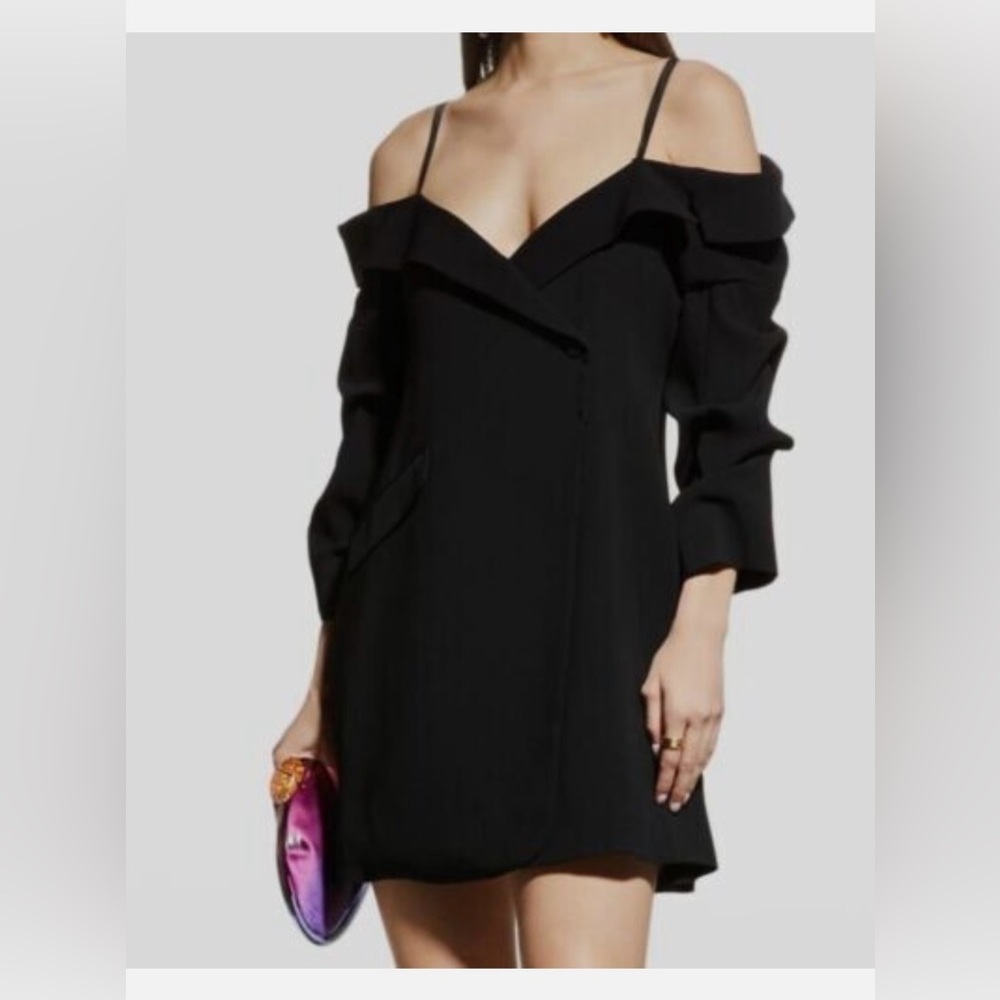 NWT Cinq a Sept Simona dress Black Blazer Dress